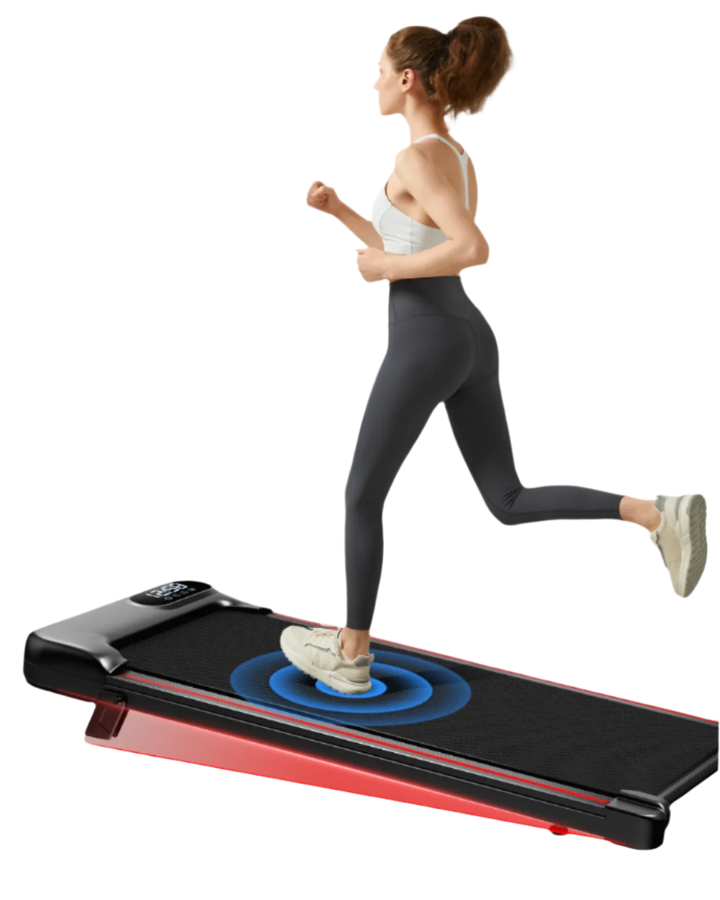 Athlecato Portable Under Desk Walking Pad with Remote Control