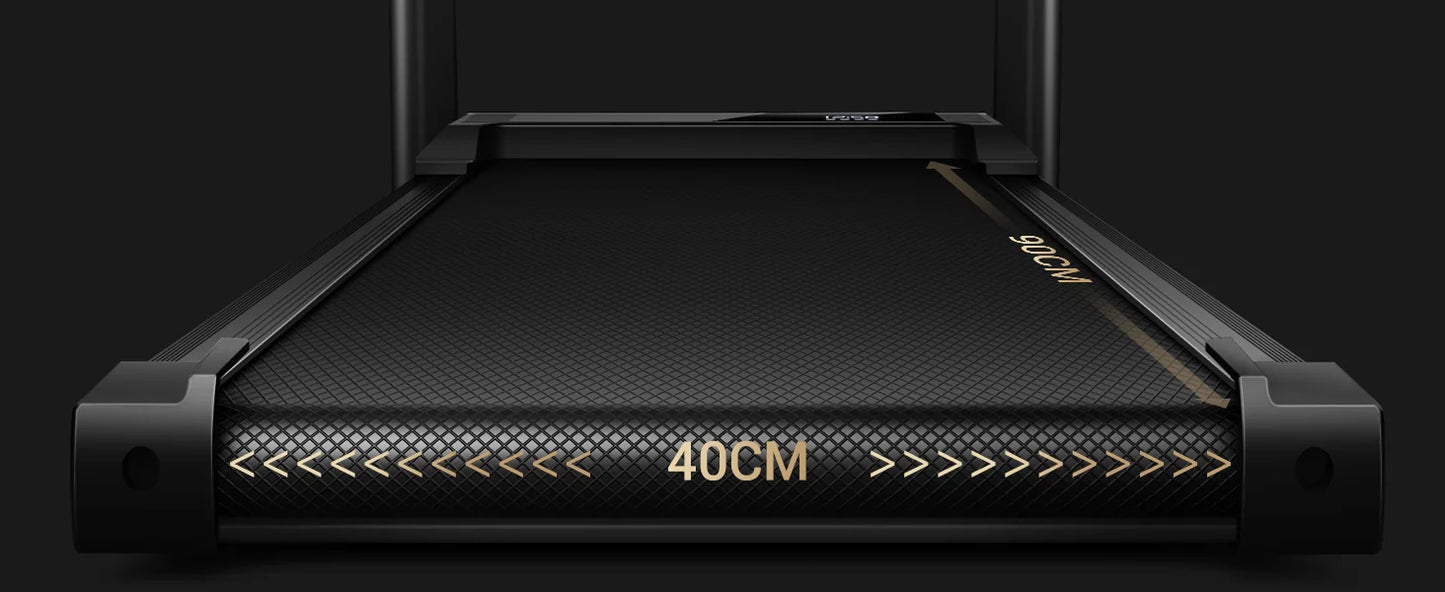 Athlecato 2 in 1 Folding Treadmill Black with Handrail