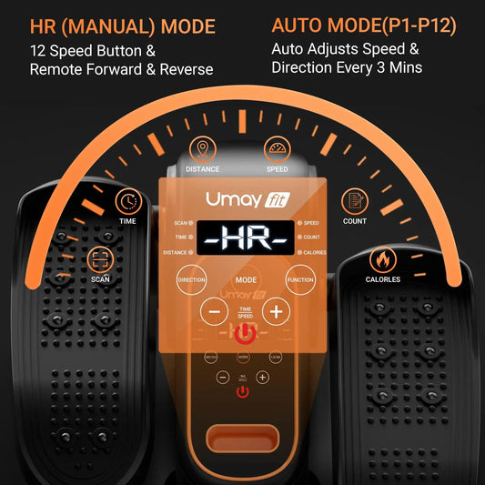 Athlecato Electric Under Desk Elliptical Machine with Remote Control Gen 2