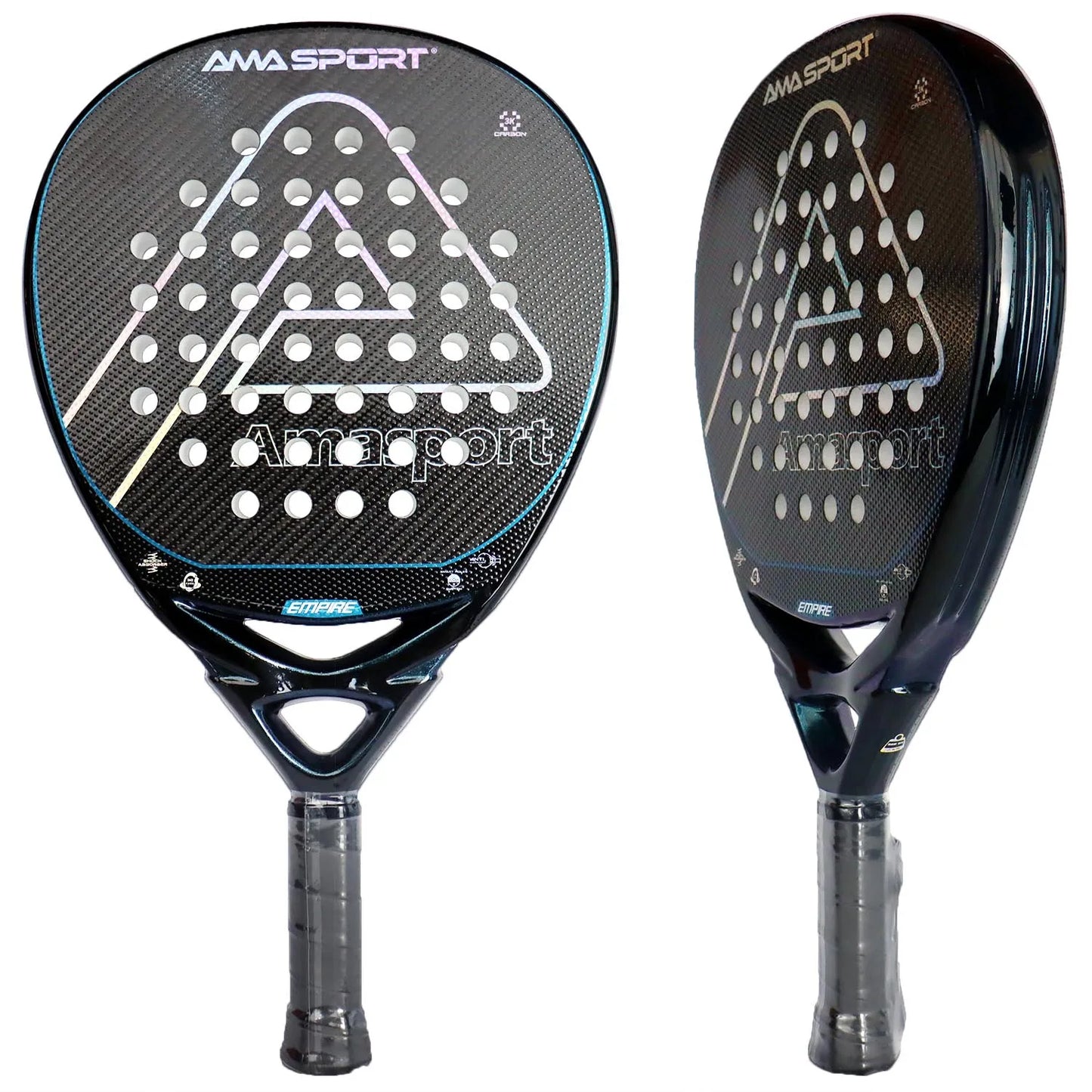 High Balance Symmetrical Hole Distribution Padel Racket
