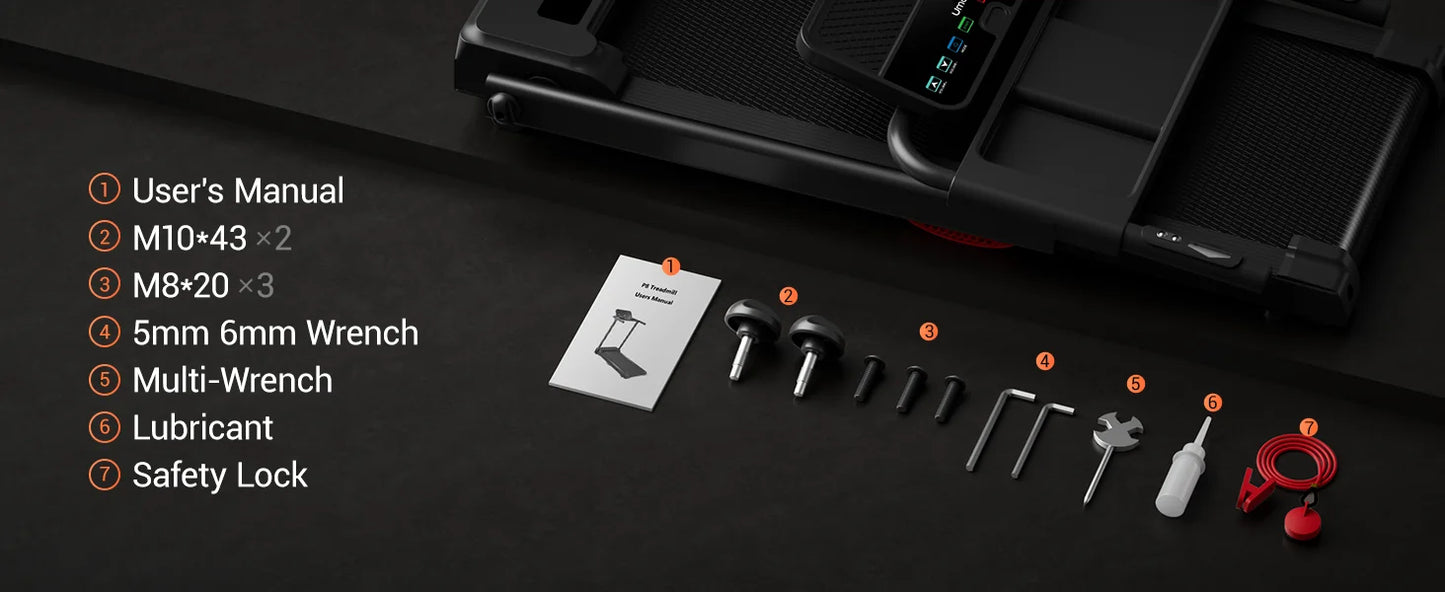 Athlecato 2 in 1 Folding Treadmill With Adaptive Touchscreen