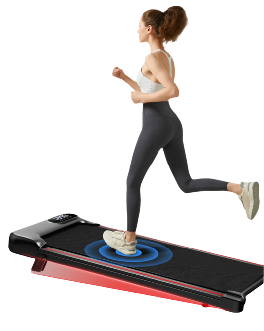 Athlecato Portable Under Desk Walking Pad with Remote Control