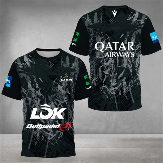 LOK Bullpadel Premium Qatar Airways Padel Jersey