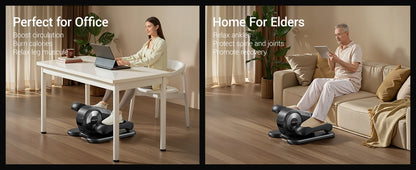 Athlecato Electric Under Desk Elliptical Machine with Remote Control