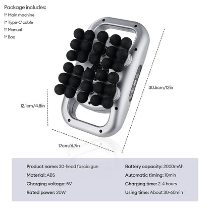 Fascia High Frequency Vibration Body Massager