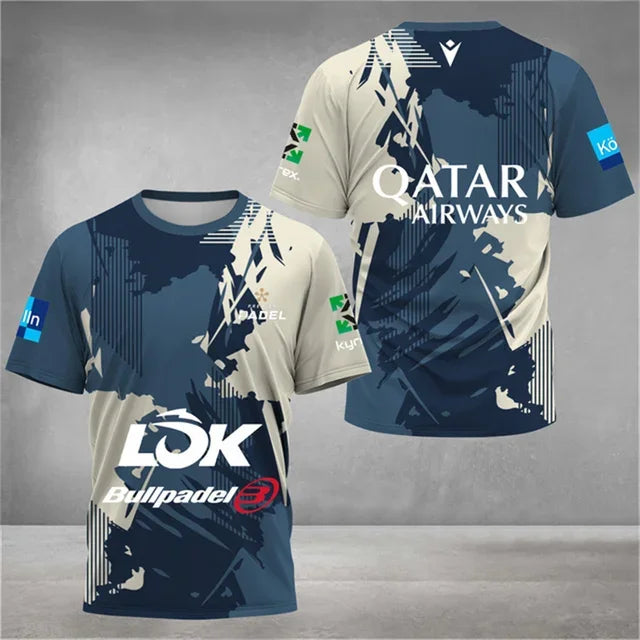LOK Bullpadel Premium Qatar Airways Padel Jersey