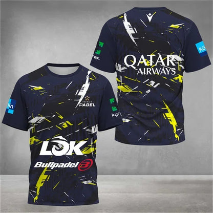 LOK Bullpadel Premium Qatar Airways Padel Jersey