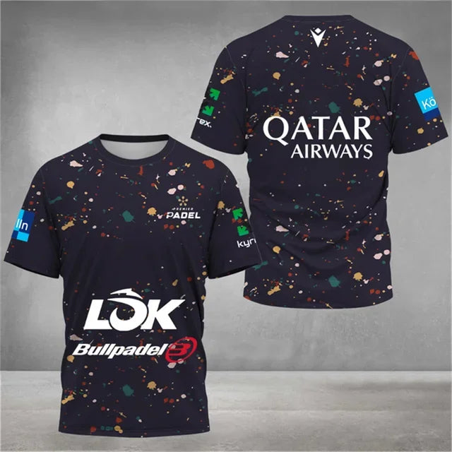 LOK Bullpadel Premium Qatar Airways Padel Jersey