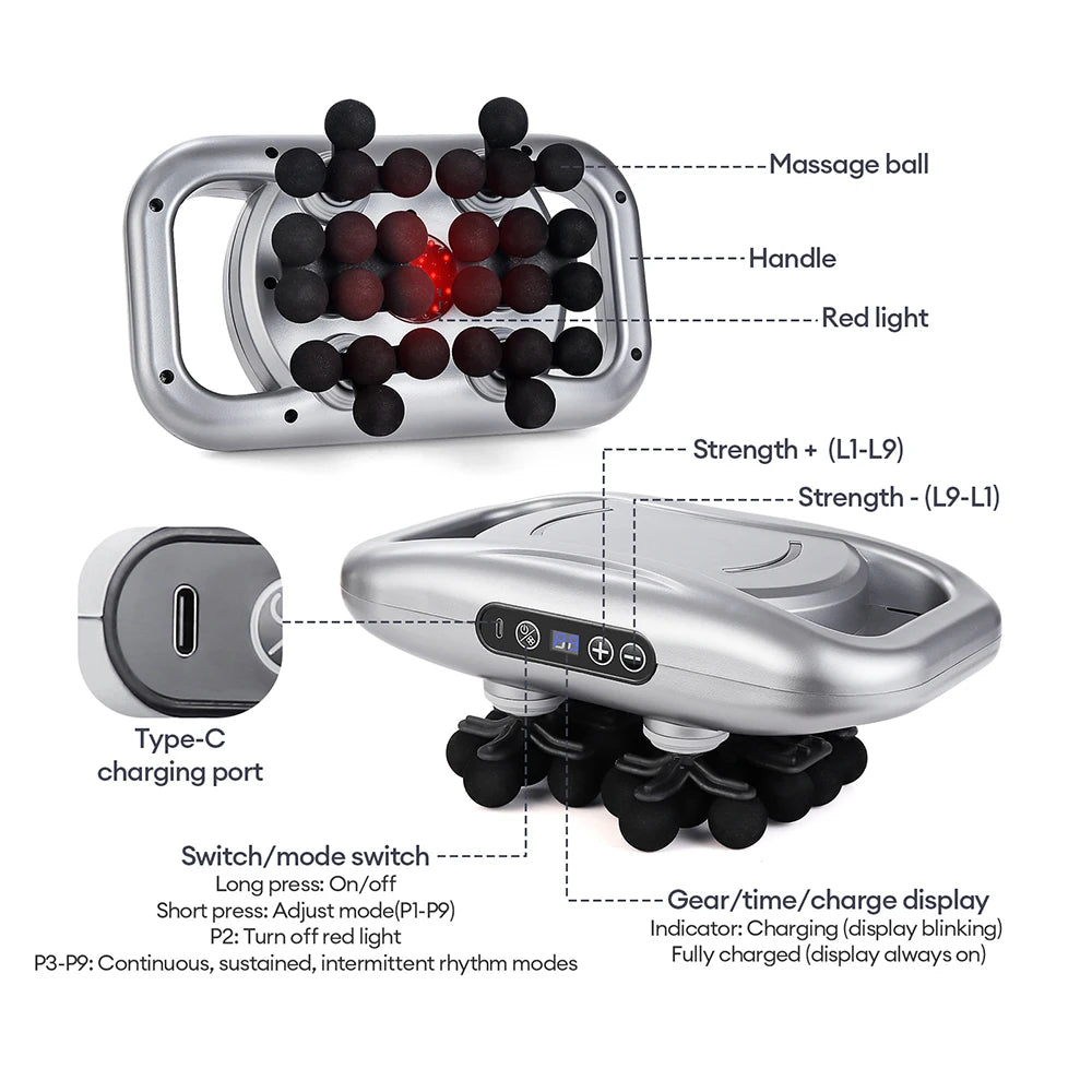 Fascia High Frequency Vibration Body Massager