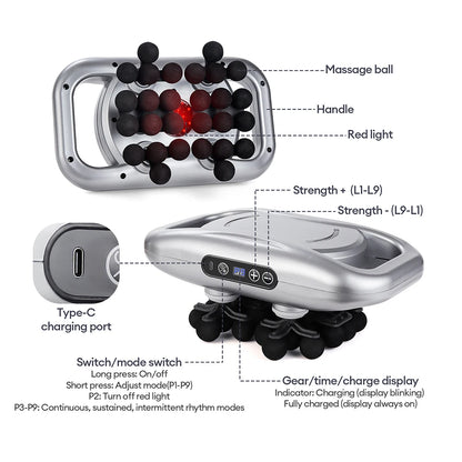 Fascia High Frequency Vibration Body Massager