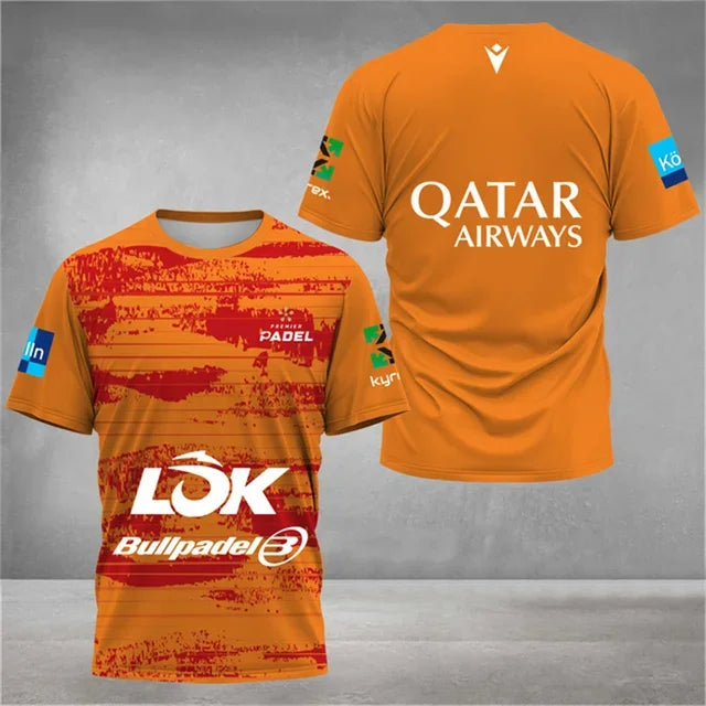LOK Bullpadel Premium Qatar Airways Padel Jersey