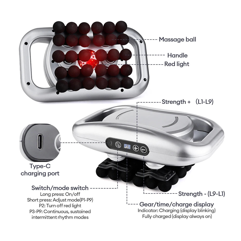 Fascia High Frequency Vibration Body Massager