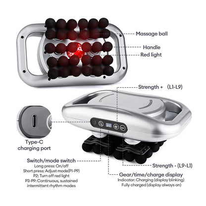 Fascia High Frequency Vibration Body Massager