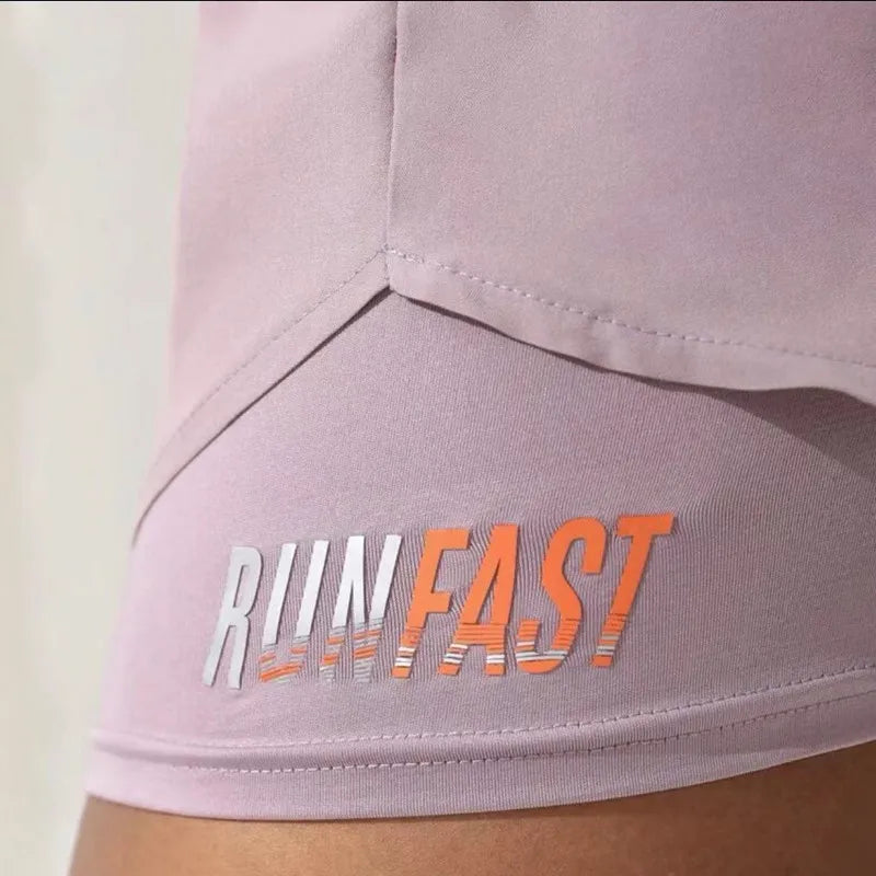 Mermaid Curve Drawstring Compression Shorts