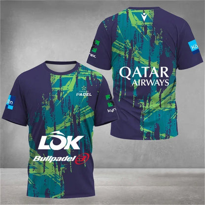 LOK Bullpadel Premium Qatar Airways Padel Jersey