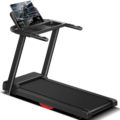 Athlecato 2 in 1 Folding Treadmill With Adaptive Touchscreen