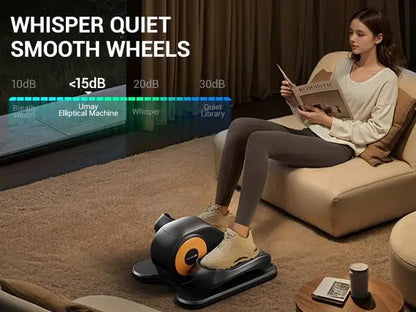Athlecato Electric Under Desk Elliptical Machine with Remote Control Gen 2