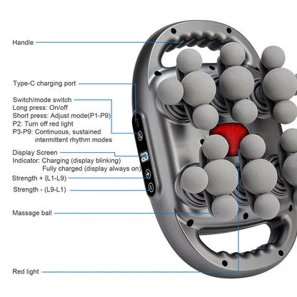 Fascia High Frequency Vibration Body Massager