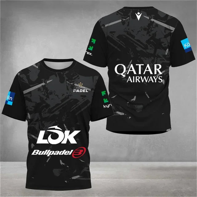 LOK Bullpadel Premium Qatar Airways Padel Jersey