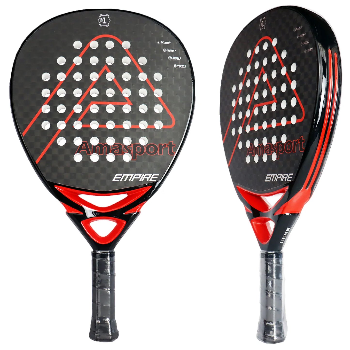 High Balance Symmetrical Hole Distribution Padel Racket