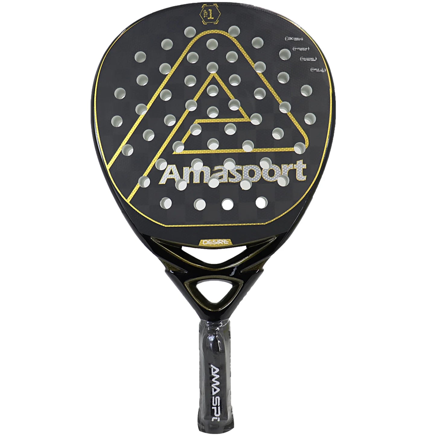 High Balance Symmetrical Hole Distribution Padel Racket