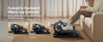 Athlecato Electric Under Desk Elliptical Machine with Remote Control