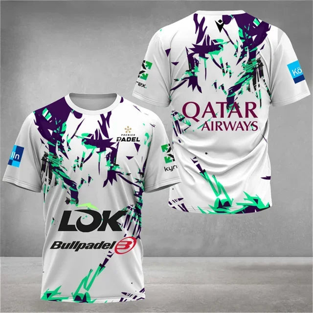 LOK Bullpadel Premium Qatar Airways Padel Jersey