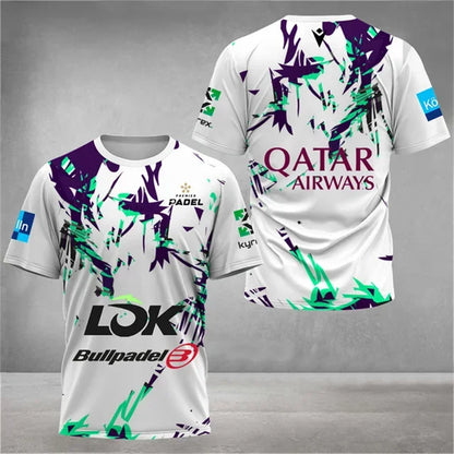 LOK Bullpadel Premium Qatar Airways Padel Jersey