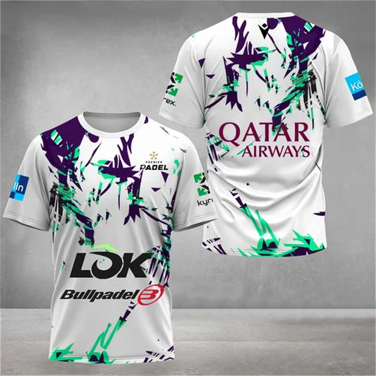 LOK Bullpadel Premium Qatar Airways Padel Jersey