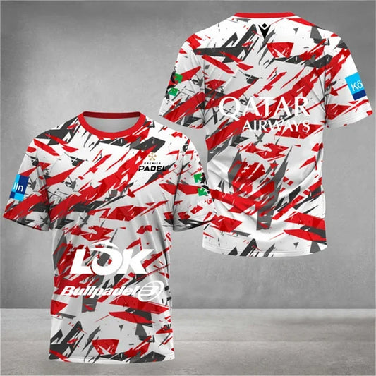 LOK Bullpadel Premium Qatar Airways Padel Jersey