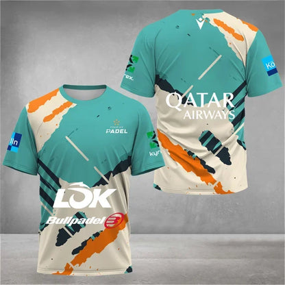 LOK Bullpadel Premium Qatar Airways Padel Jersey