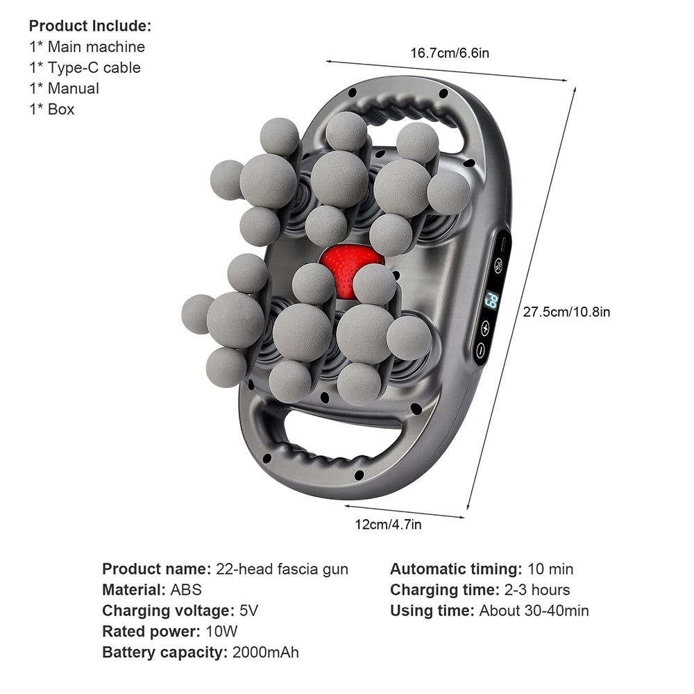 Fascia High Frequency Vibration Body Massager