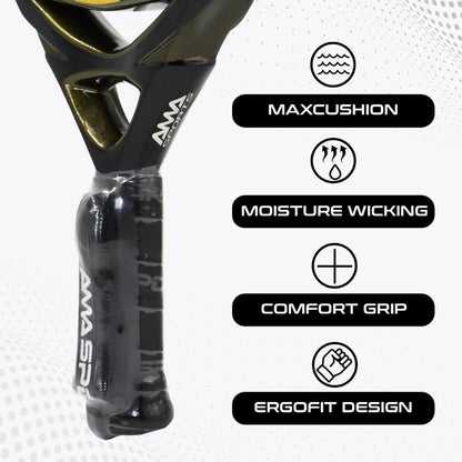 High Balance Symmetrical Hole Distribution Padel Racket