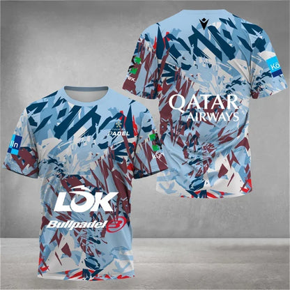 LOK Bullpadel Premium Qatar Airways Padel Jersey