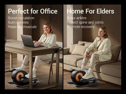Athlecato Electric Under Desk Elliptical Machine with Remote Control Gen 2
